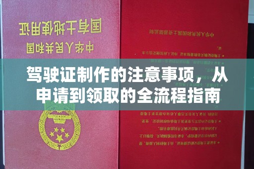 东坑驾驶证制作的注意事项，从申请到领取的全流程指南